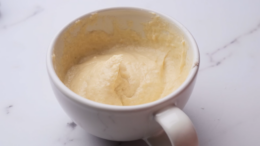 Bögrés pizzatészta sütőporral