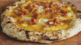 Carbonara pizza recept