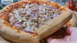Olasz tonhalas pizza recept