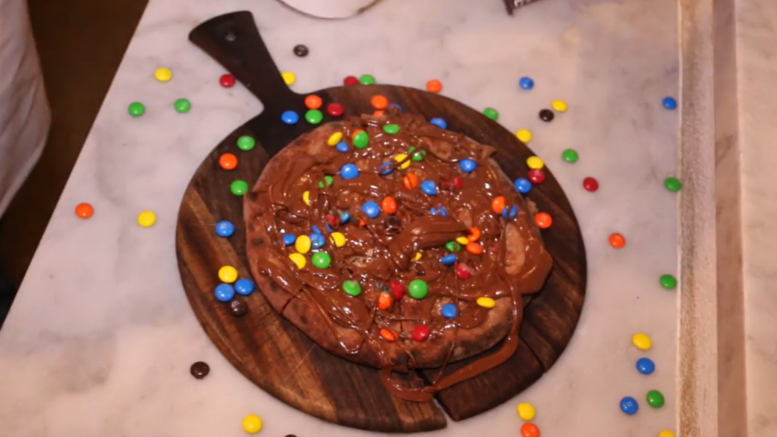 Nutellás pizza recept
