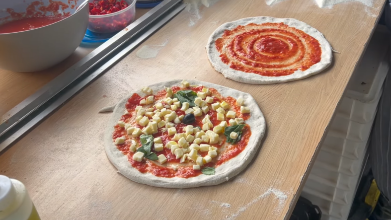 olajos pizza tészta recept