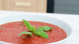 Pizzaszósz suritett paradicsom