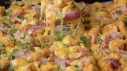 Csirkés pizza házilag