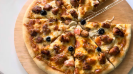 Csirkés pizza recept