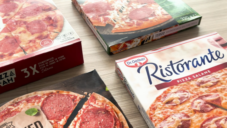 Mirelit pizza sütési ideje