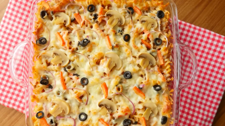 Pizza pasta recept