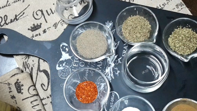 Pizzafűszer házilag